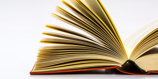 Opened book