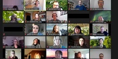 Screenshot_Vollversammlung Screenshot of the digital zhb plenary assembly