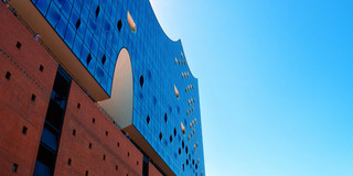 Fassadenansicht Elbphilharmonie, Hamburg